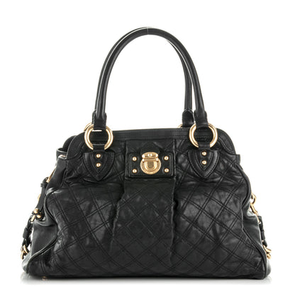Marc Jacobs Calfskin Quilted Alyona Black 1 of 7