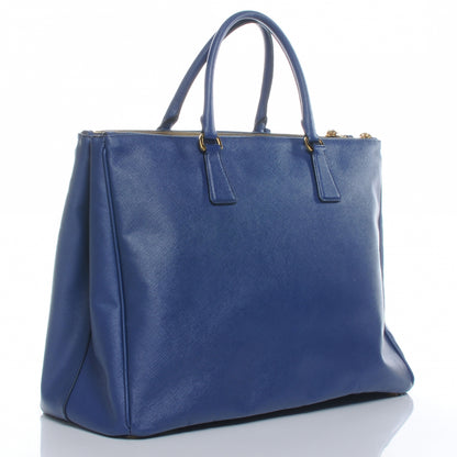 Prada Saffiano Lux Large Tote Bluette 4 of 8