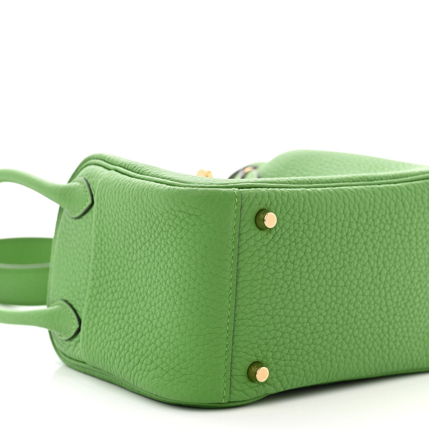 Taurillon Clemence Mini Lindy 20 Vert Yucca