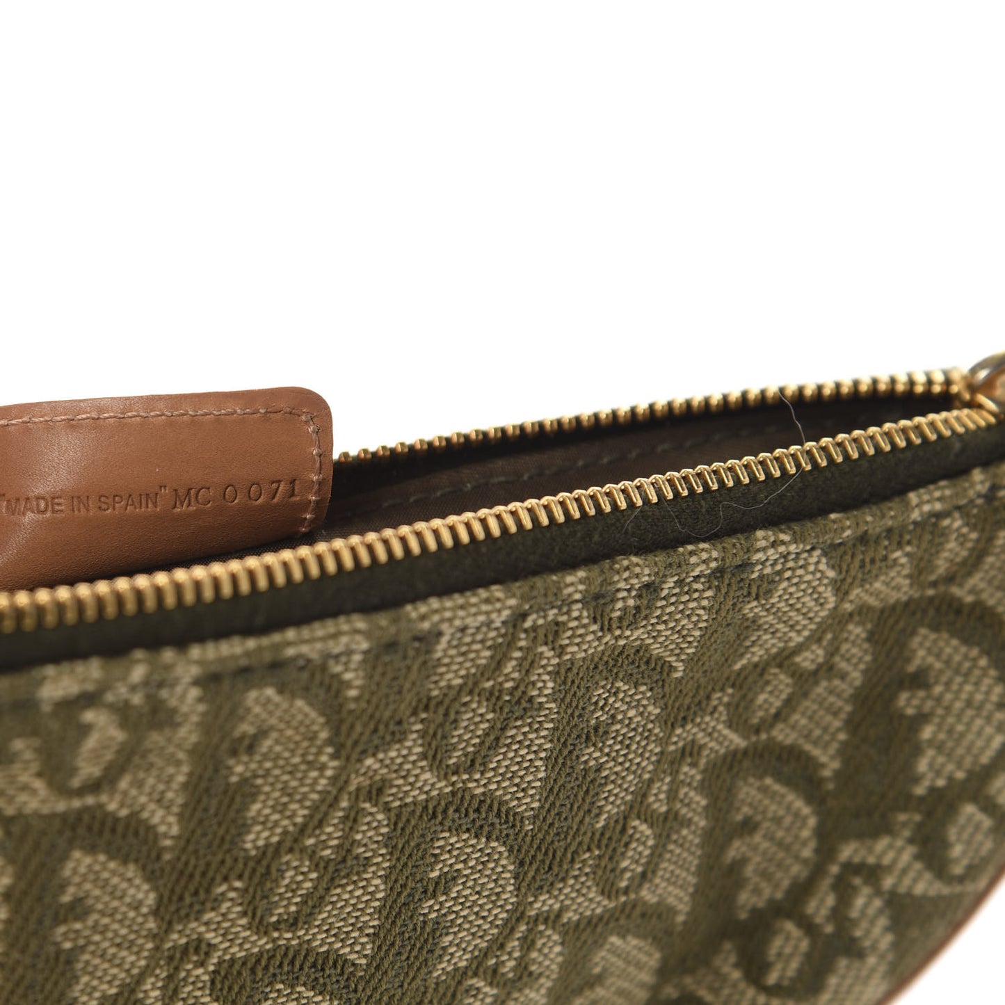 Monogram Mini Saddle Pochette Green