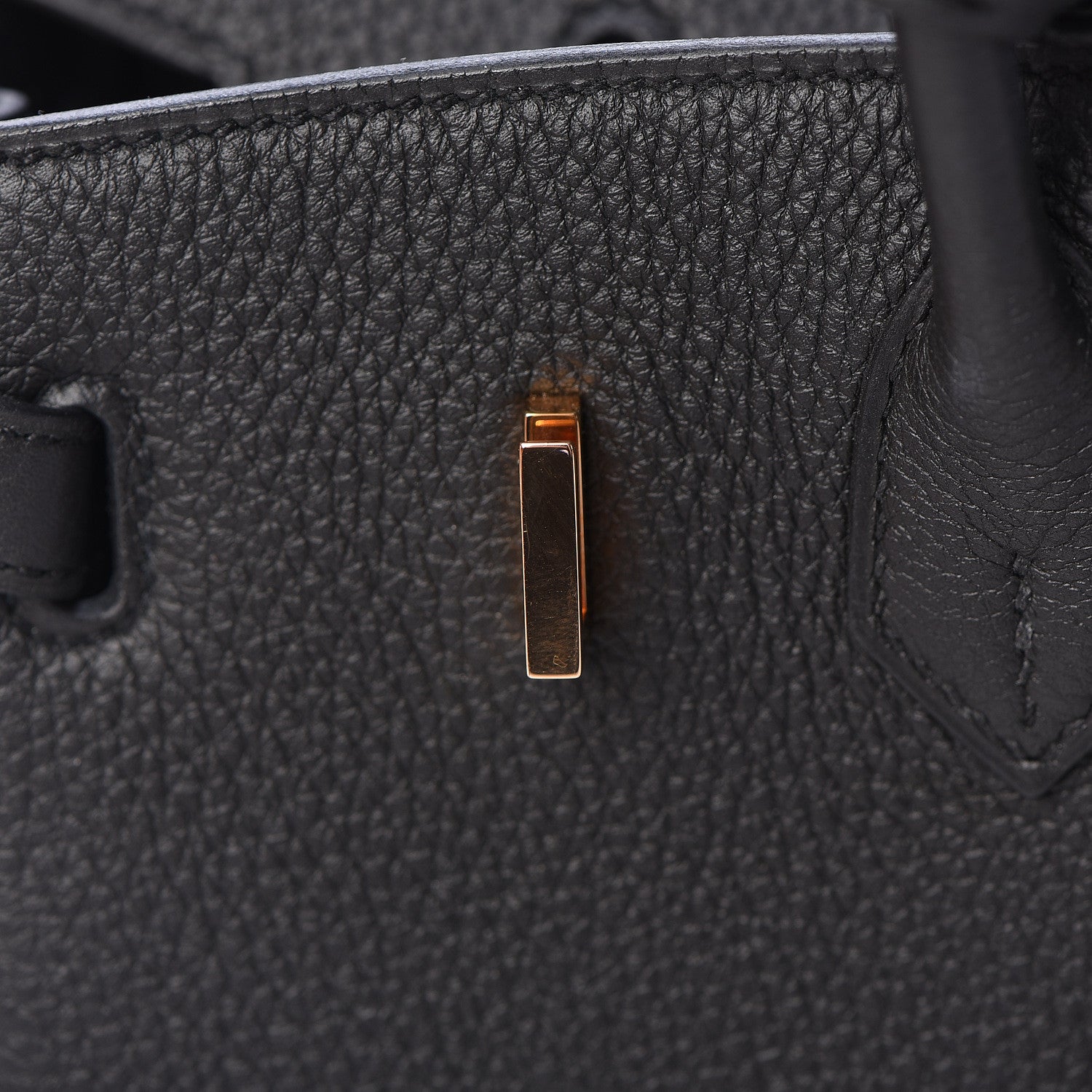 Hermes Togo Birkin 25 Black 27 of 34
