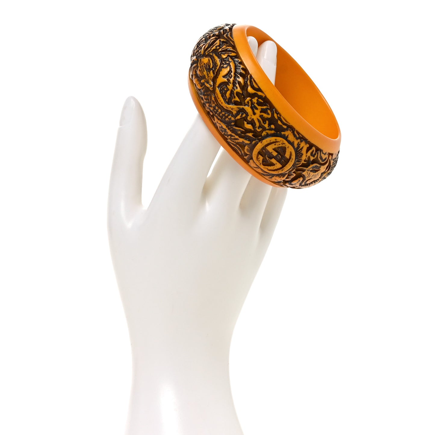 Resin Flora Bracelet S  Giallo