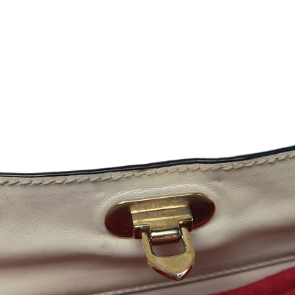 Valentino Garavani Vitello Small Rockstud Tote Ivory 12 of 35