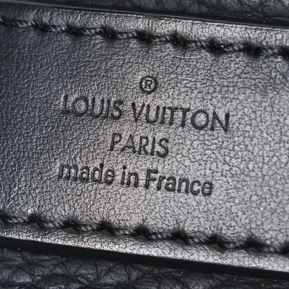 Louis Vuitton Monogram Taurillon Keepall Bandouliere 25 Black 6 of 10