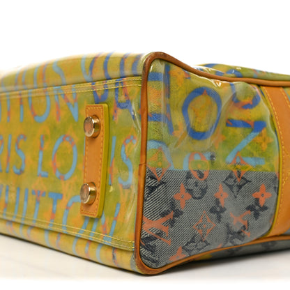 Louis Vuitton Monogram Pulp Defile Weekender PM Yellow 9 of 9