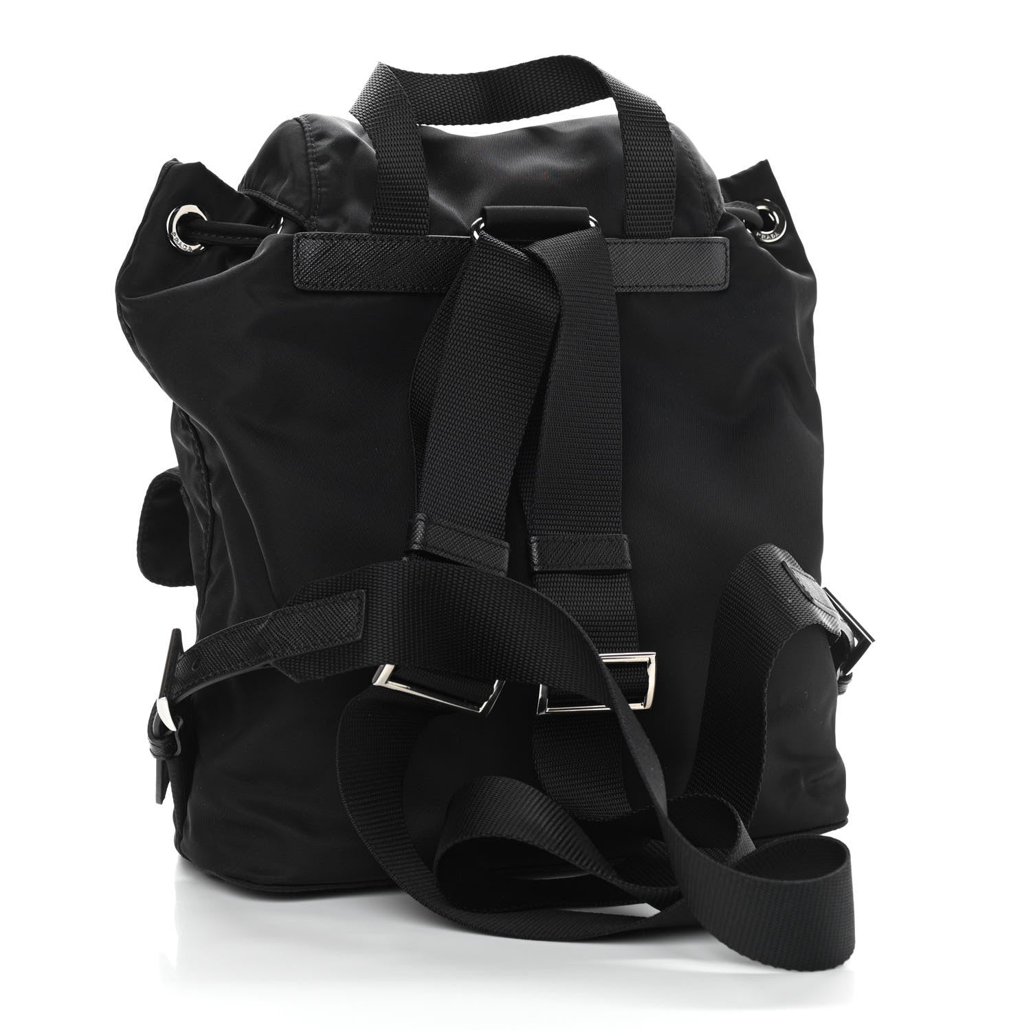 Prada Tessuto Nylon Vela Small Backpack Black 3 of 10
