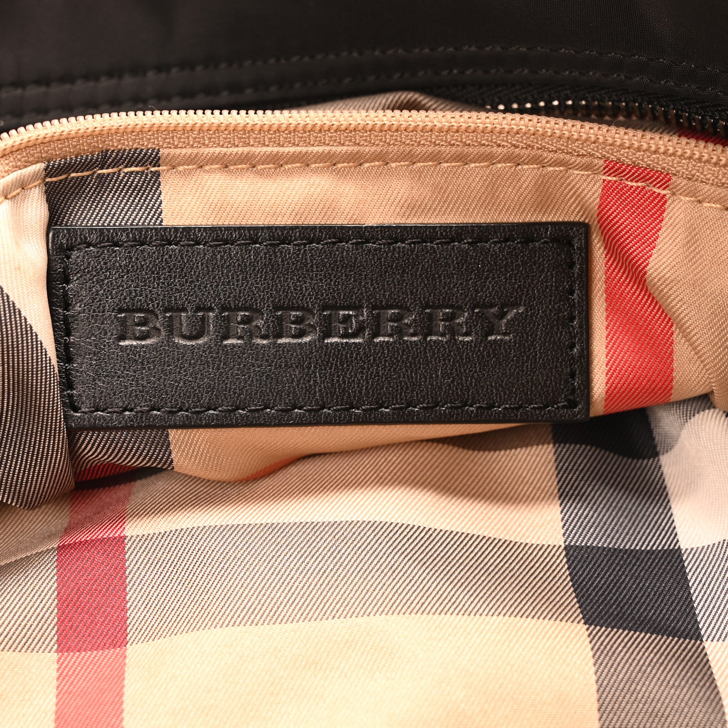 Burberry Nylon Buckleigh Packable Tote Bag Red 6 of 10