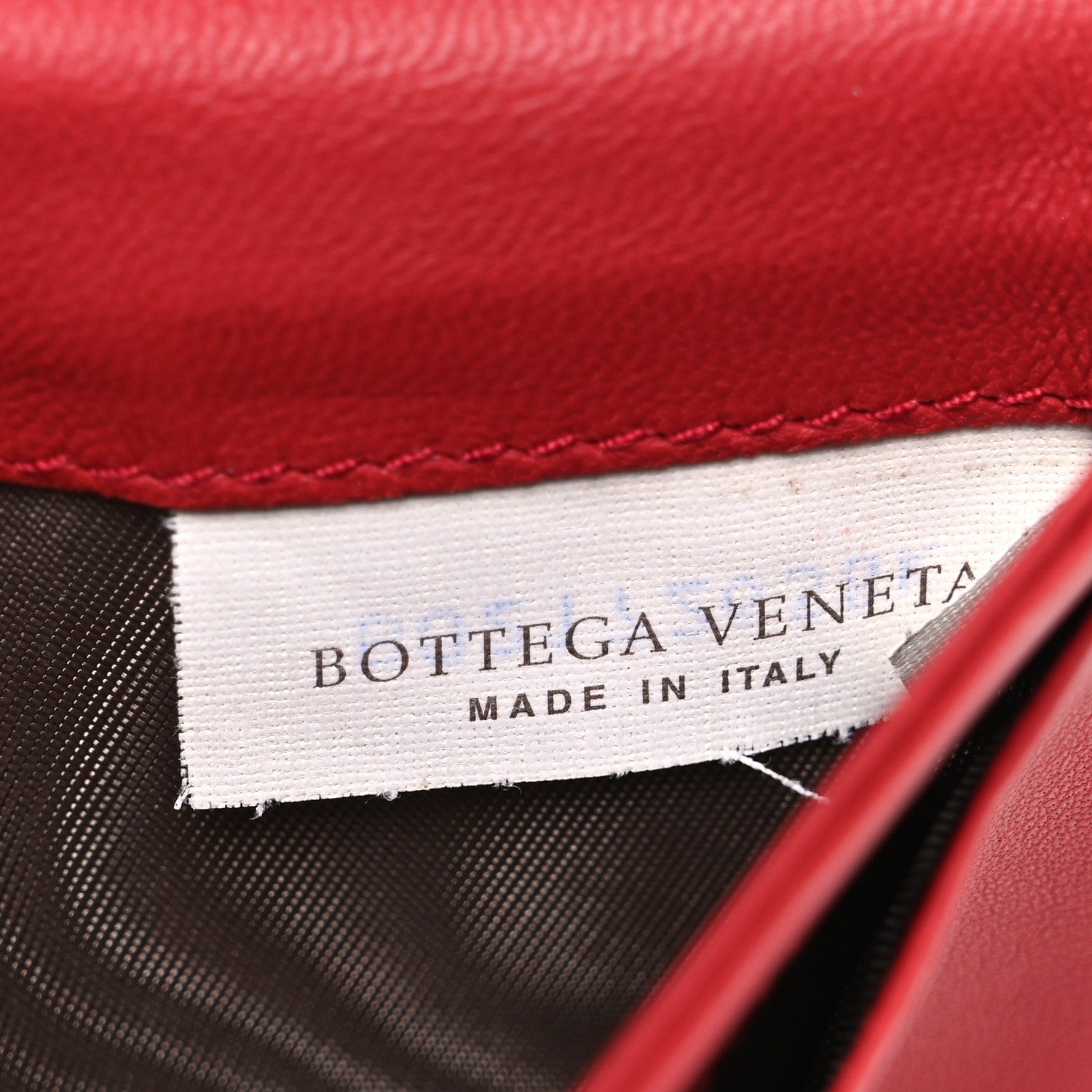Bottega Veneta Nappa Intrecciato Continental Wallet Red 7 of 8