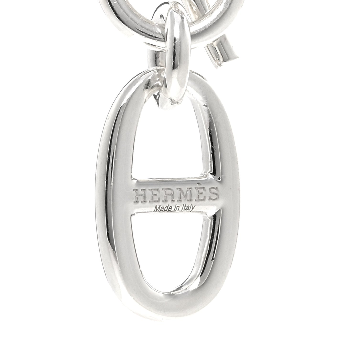 Sterling Silver Amulette Chaine d'Ancre Necklace