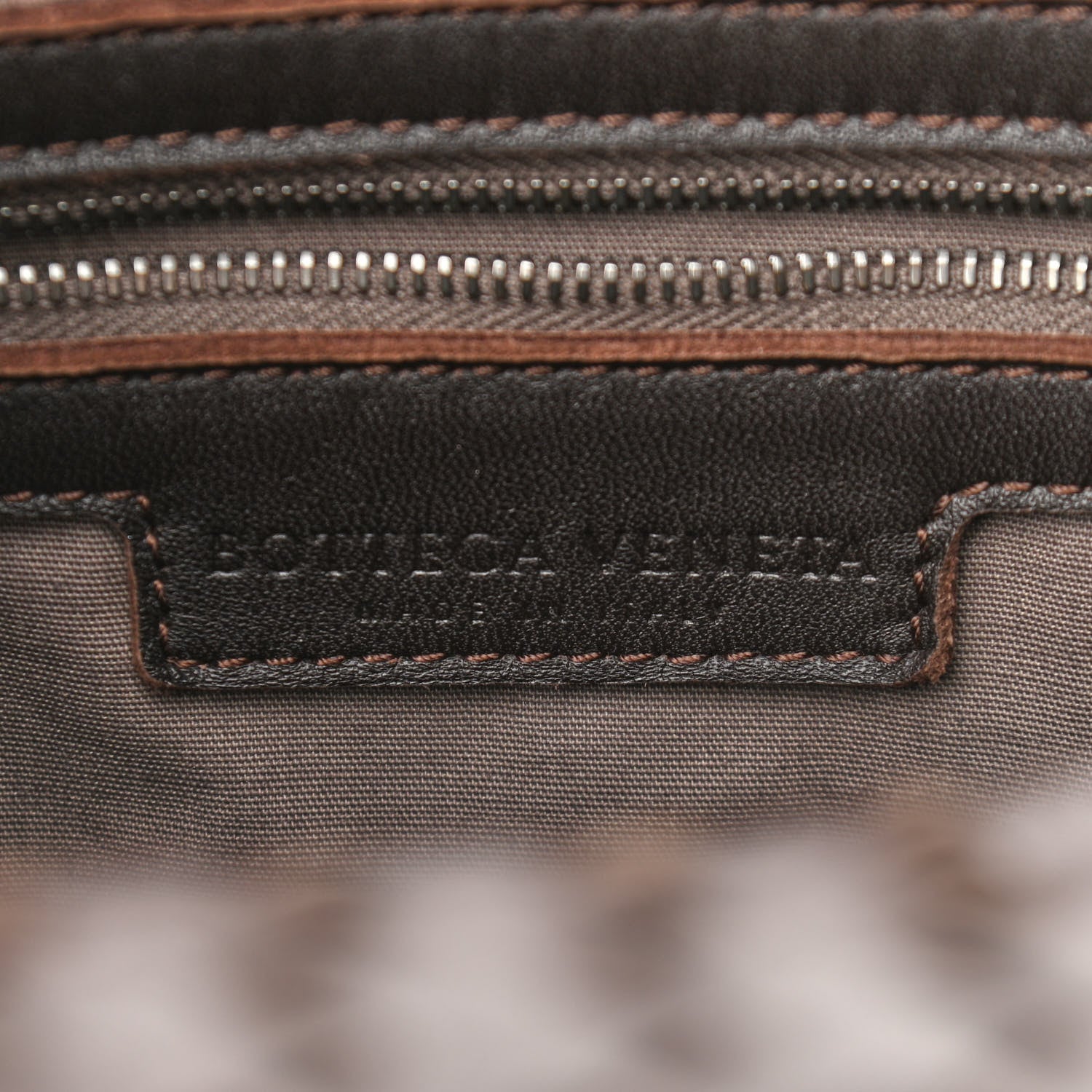 Bottega Veneta Nappa Intrecciato Shoulder Bag Ebano 5 of 9