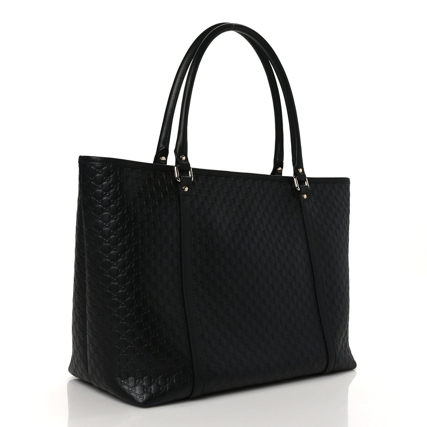 Microguccissima Medium Joy Tote Black