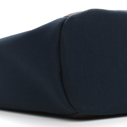 Hermes Toile Sac De Pansage Groom Bleu Navy Feu 11 of 14