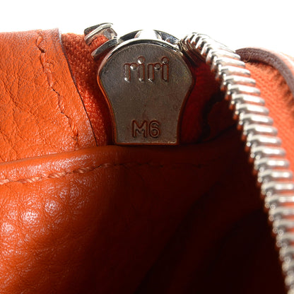 Hermes Taurillon Clemence Lindy 34 Orange 16 of 17