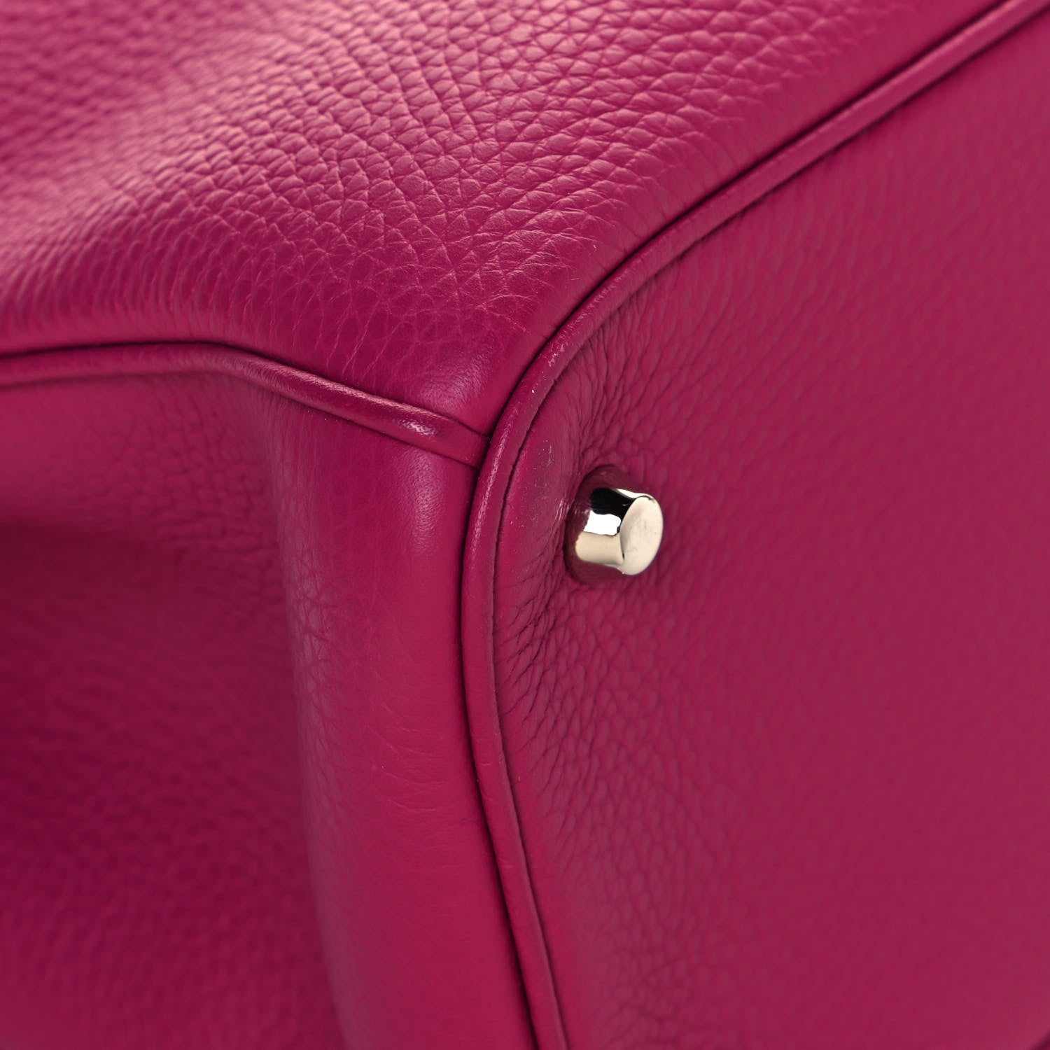 Christian Dior Bullcalf Large Diorissimo Bag Toxic Purple 9 of 12