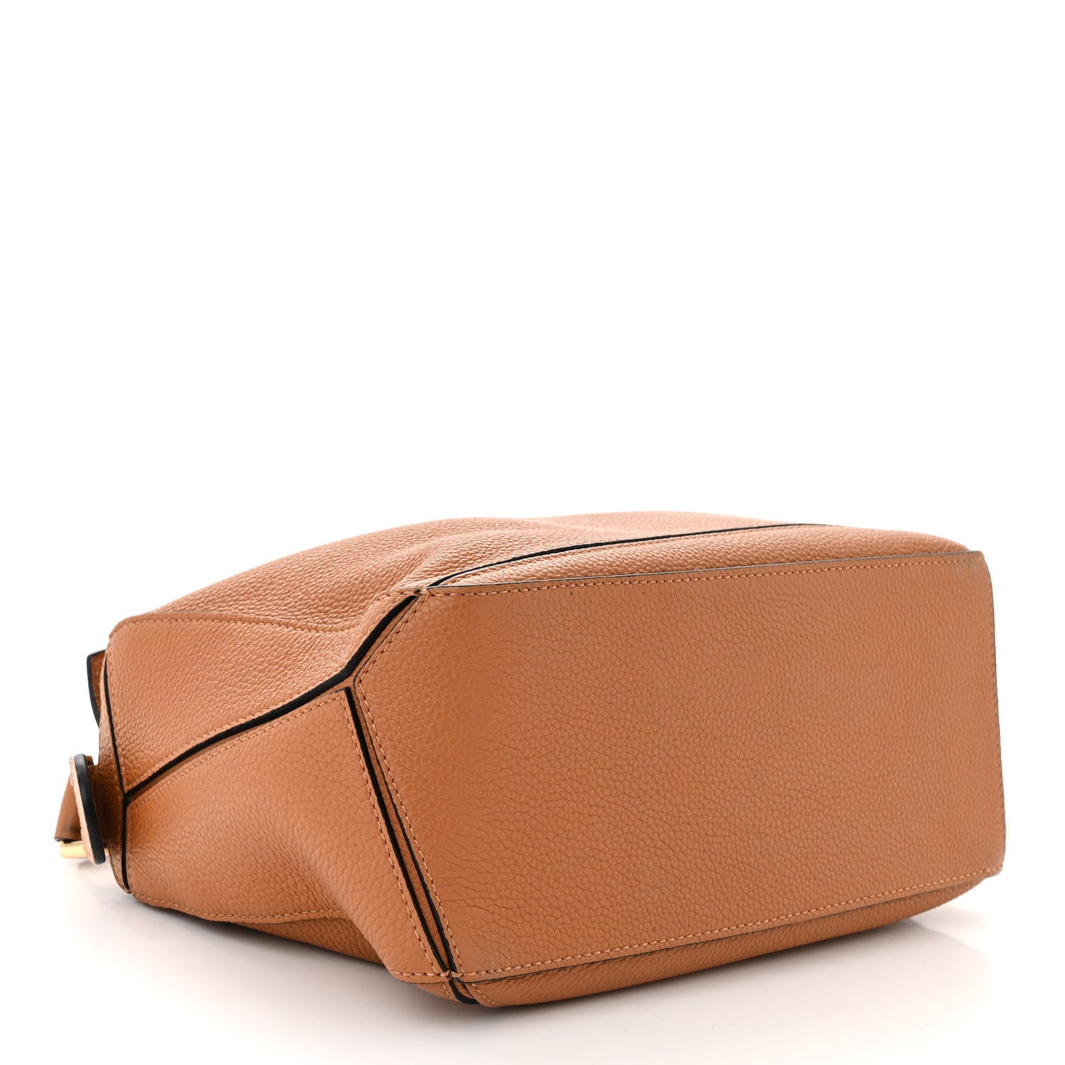 Loewe Grained Calfskin Small Puzzle Bag Tan 4 of 10