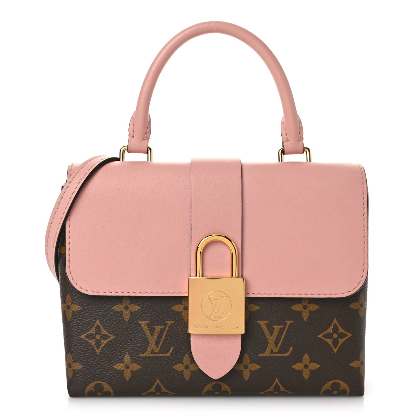 Monogram Locky BB Rose Poudre