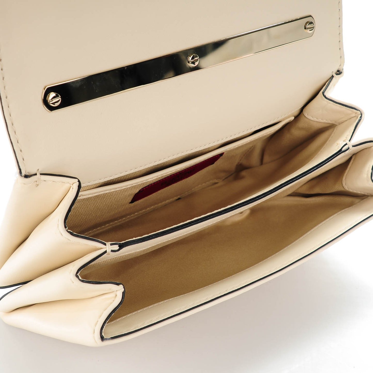 Nappa Va Va Voom Shoulder Bag Beige