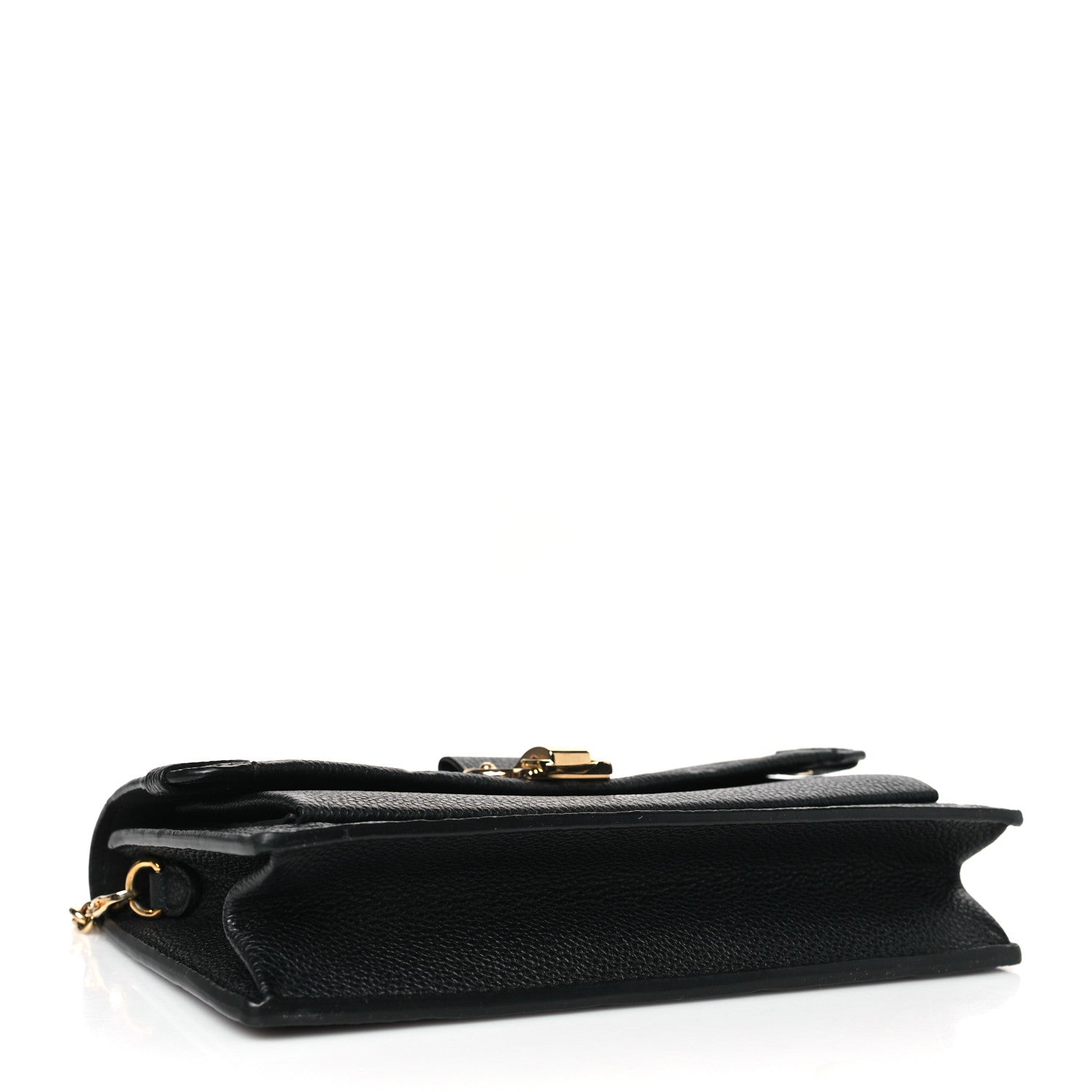 Louis Vuitton Empreinte Vavin Chain Wallet Black 4 of 8