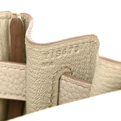 Hermes Togo Matte Alligator Kelly Retourne Touch 28 Beton 7 of 15