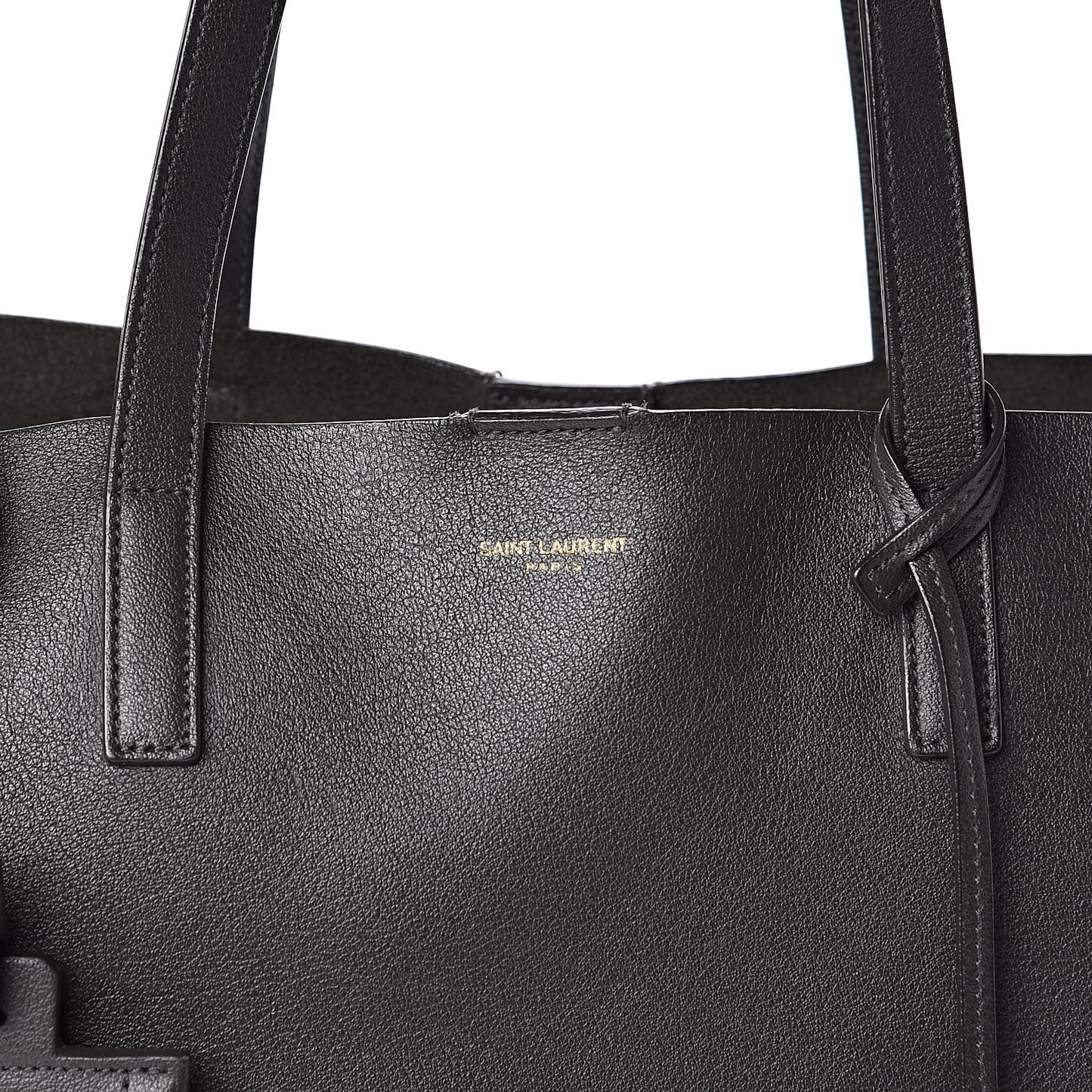 Calfskin Large Shopping Tote Dark Grey