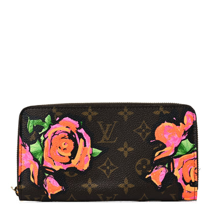 Louis Vuitton Monogram Roses Zippy Wallet 1 of 9