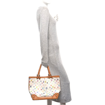 Louis Vuitton Monogram Multicolor Sharleen MM White 2 of 10