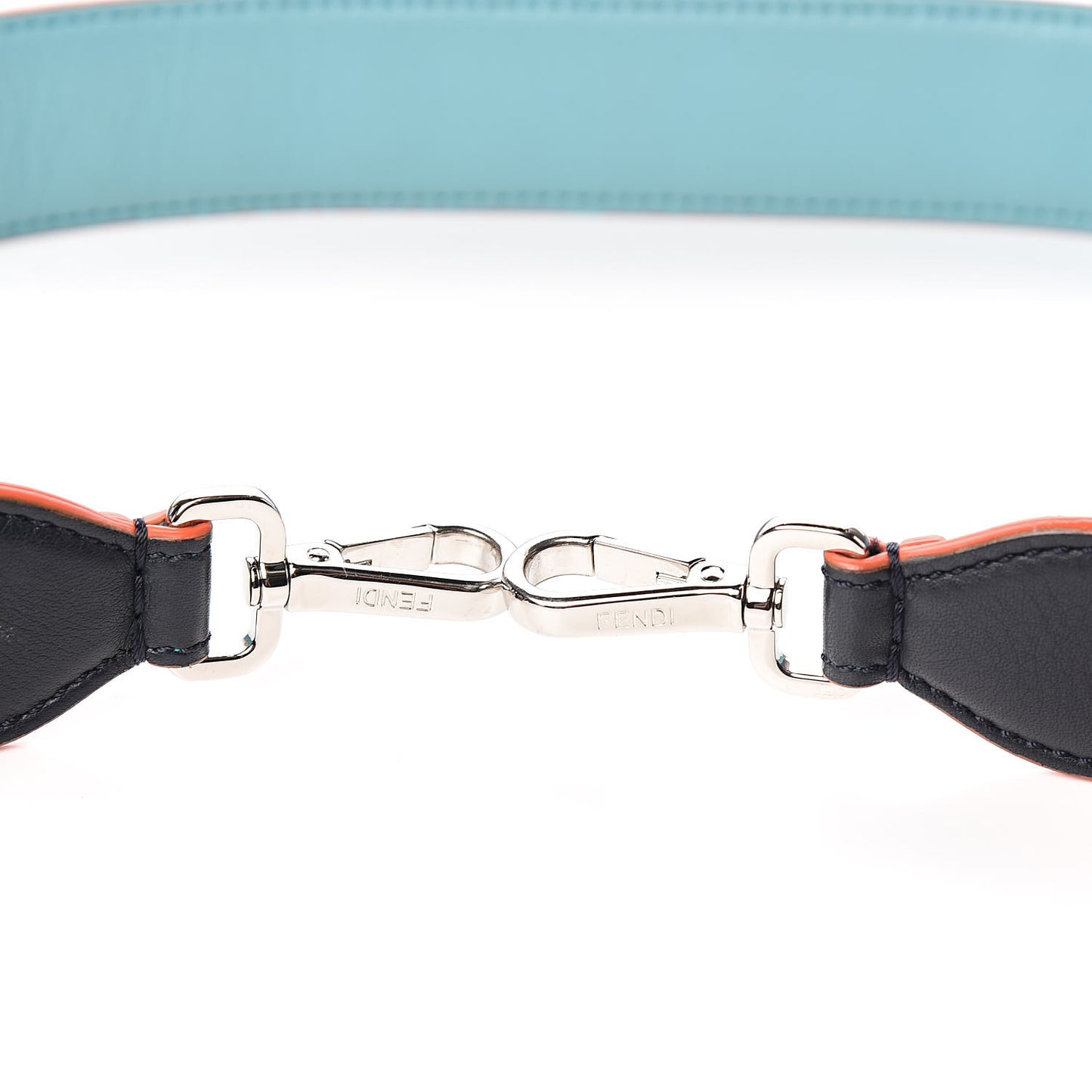 Calfskin Studded Strap You Navy Multicolor