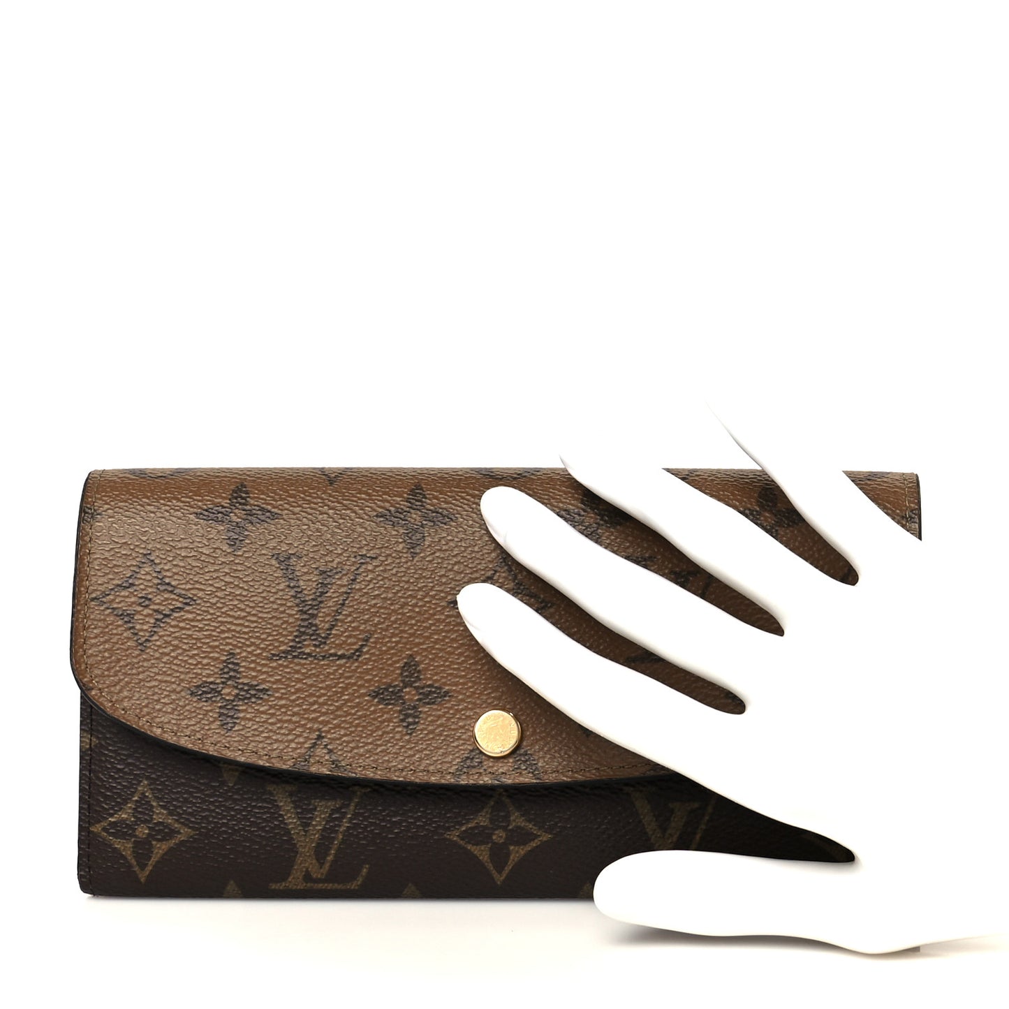 Reverse Monogram Emilie Wallet