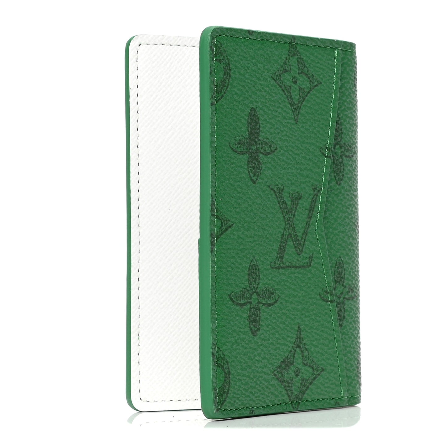 Vintage Monogram Everyday LV Pocket Organizer Green