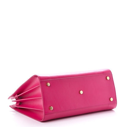 Saint Laurent Calfskin Small Sac De Jour Bubblegum 4 of 10