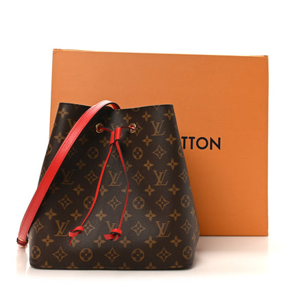 Louis Vuitton Monogram Neonoe MM Coquelicot 10 of 10