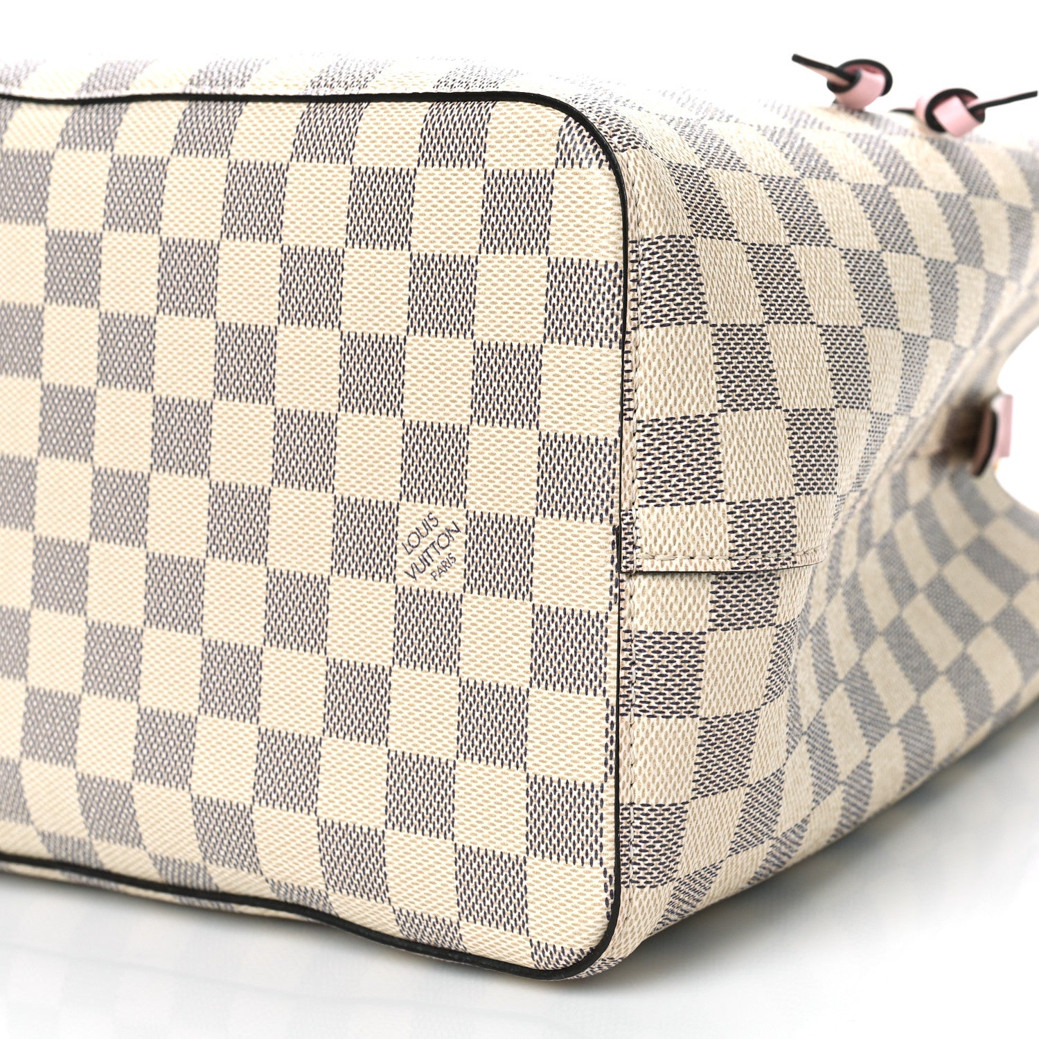 Louis Vuitton Damier Azur Neonoe MM Eau De Rose 8 of 8