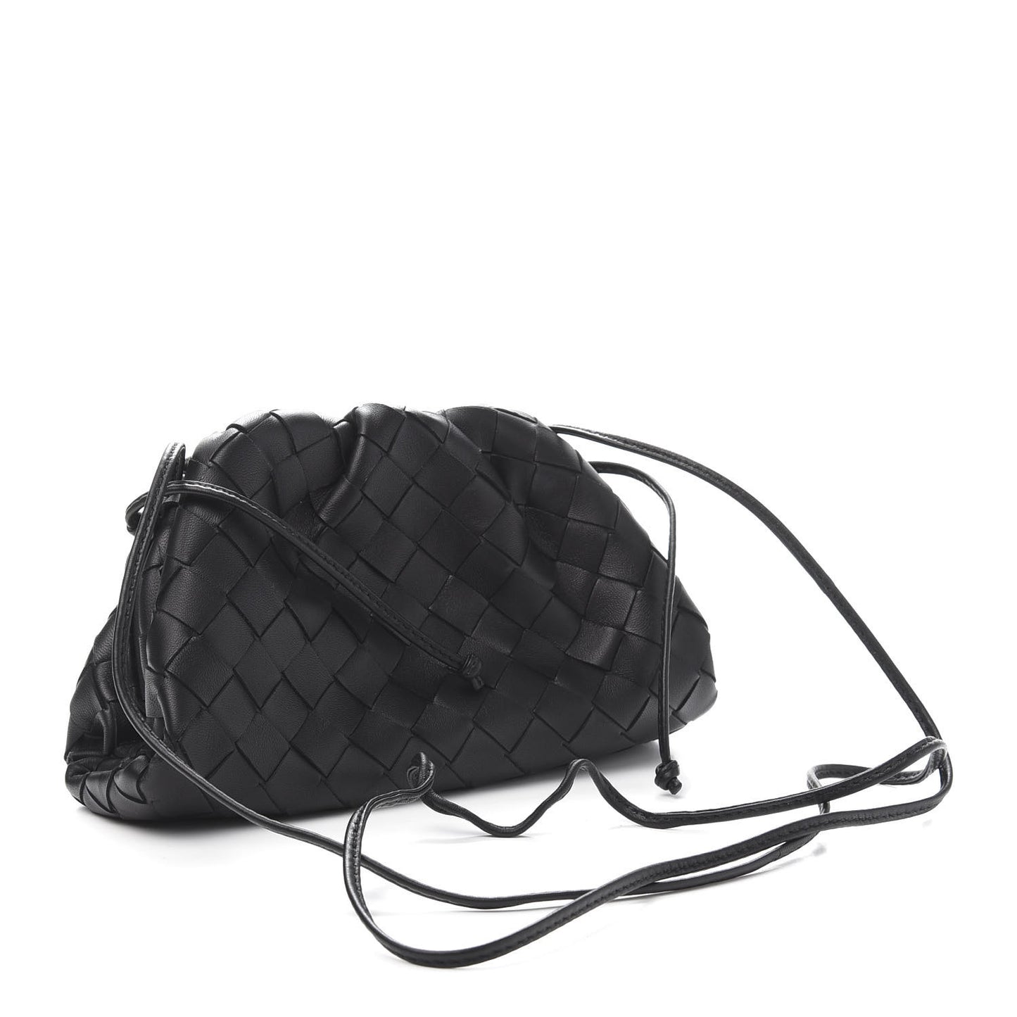 Nappa Intrecciato The Mini Pouch Black