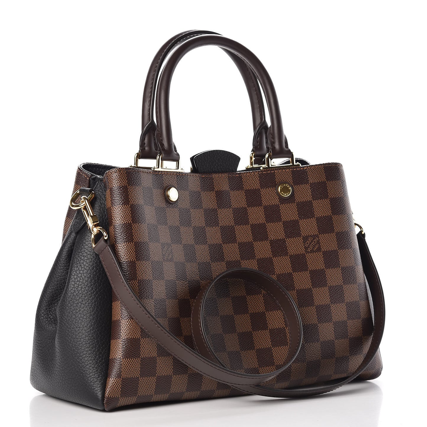 Damier Ebene Cuir Taurillon Brittany Black