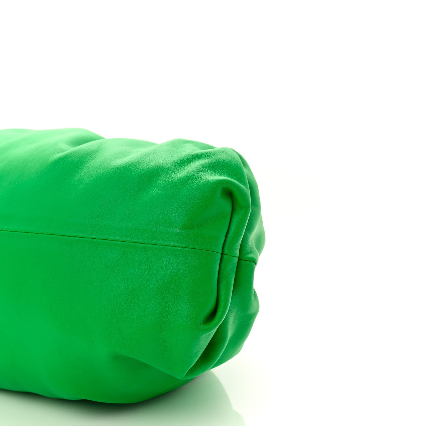 Smooth Butter Calf The Pouch Oversized Clutch Parakeet