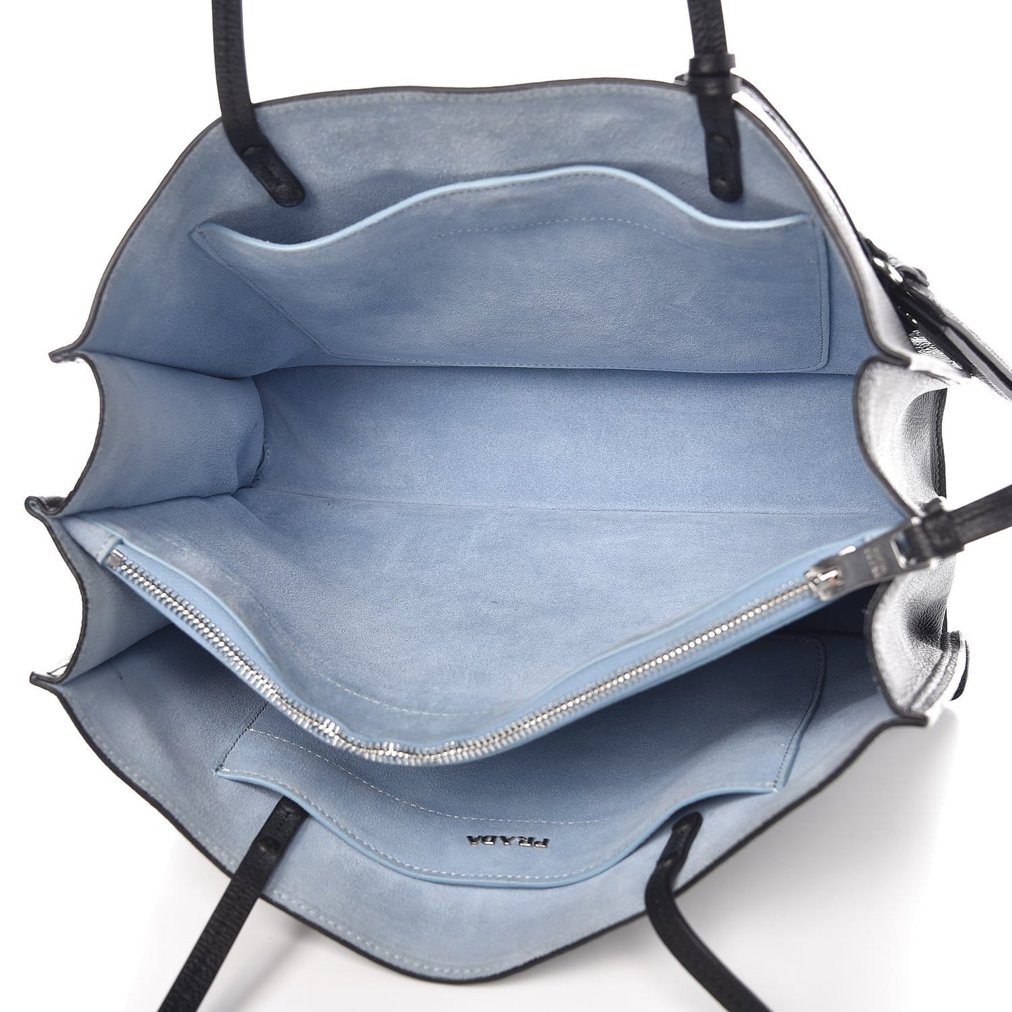 Glace Calf Etiquette Tote Black Astrale