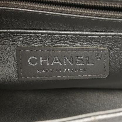 Chanel Metallic Caviar Quilted Mini Rectangular Flap Silver 6 of 12