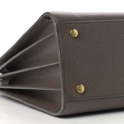 Saint Laurent Calfskin Small Sac De Jour Dark Anthracite 5 of 14
