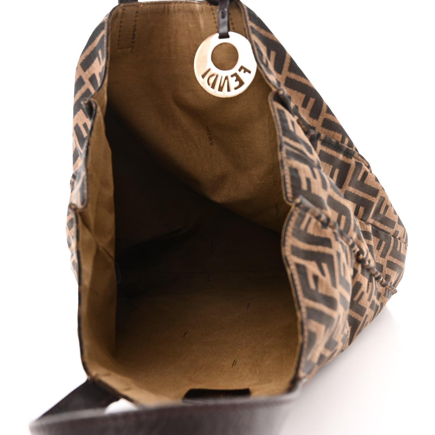 Fendi Zucca Shopping Tote Tobacco 5 of 10