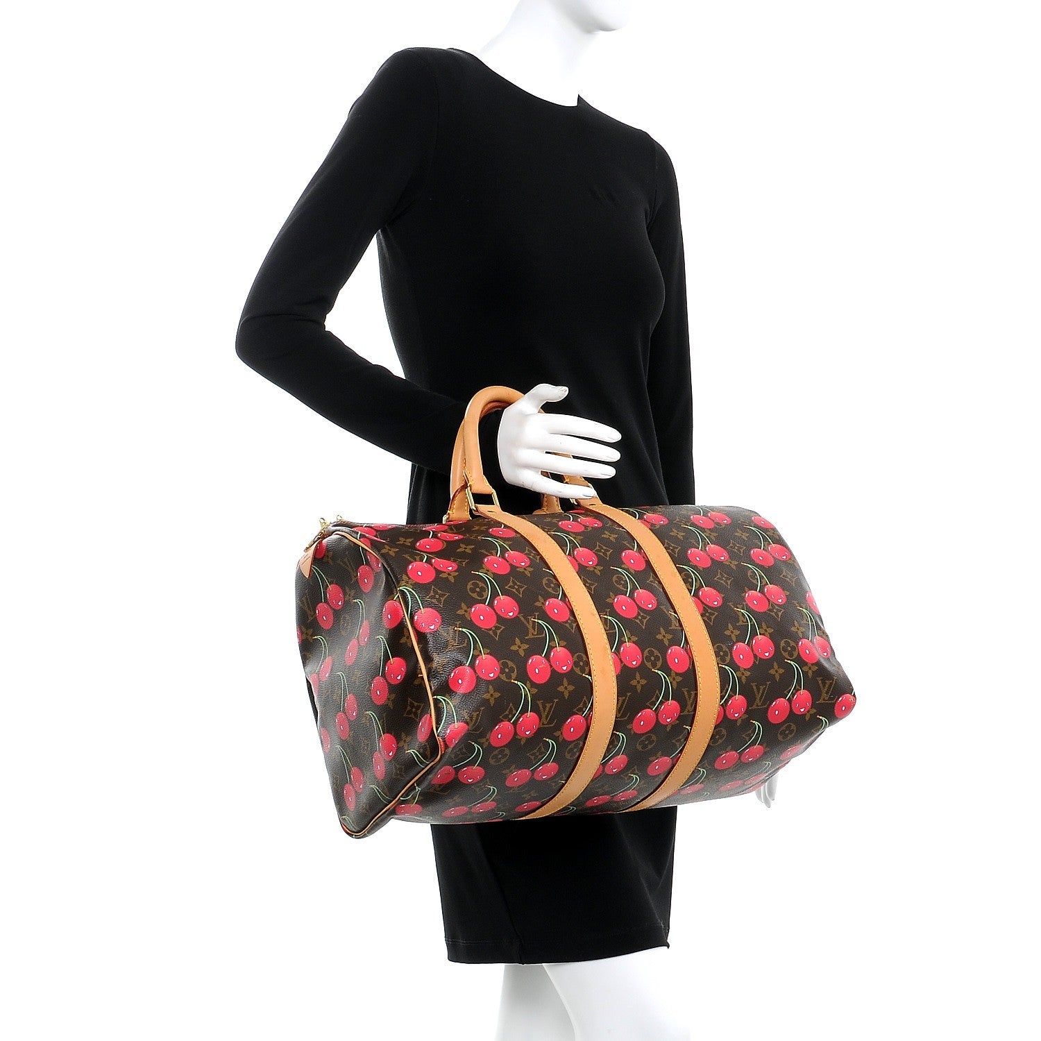Louis Vuitton Monogram Cerises Keepall 45 2 of 16