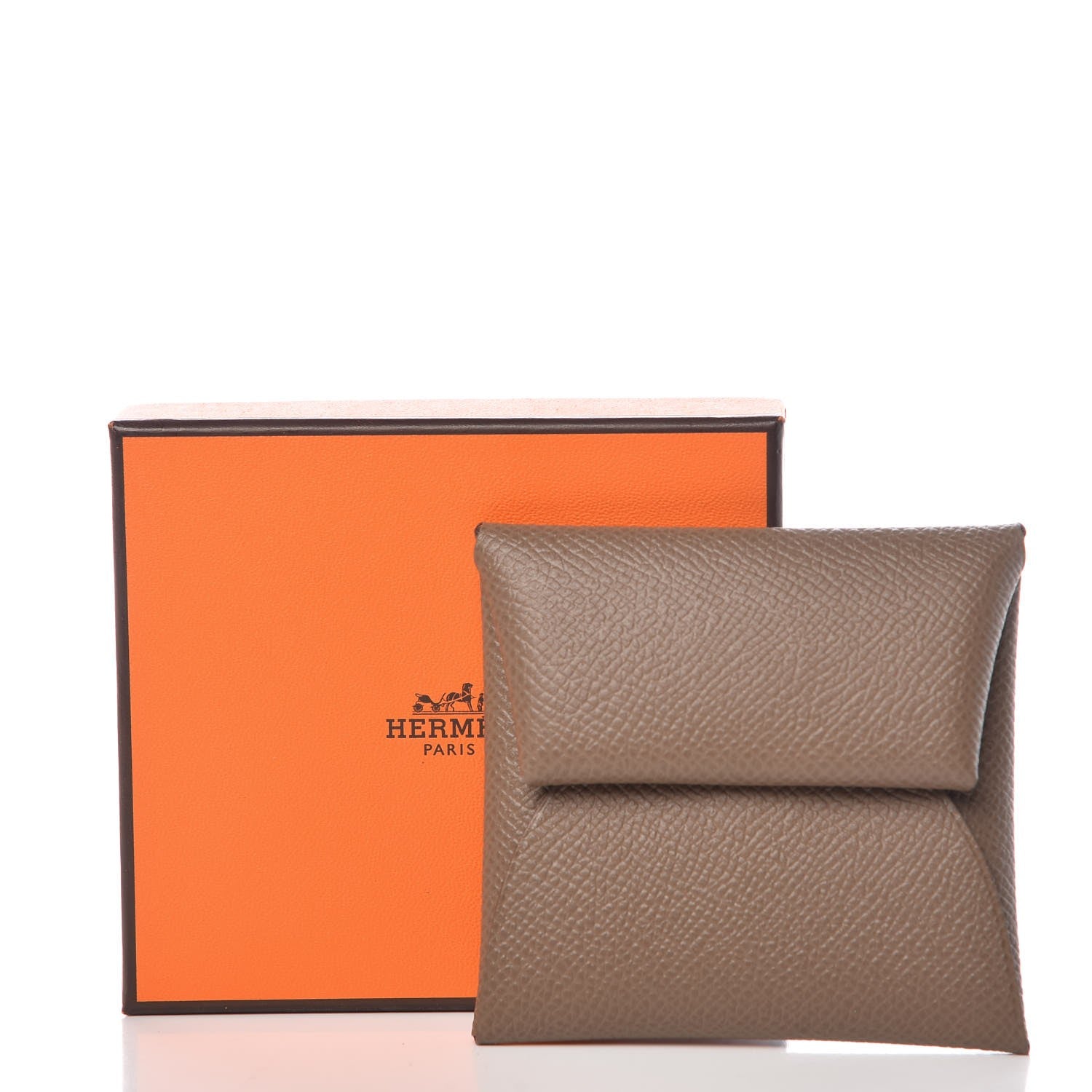 Hermes Epsom Bastia Coin Purse Etoupe 8 of 8