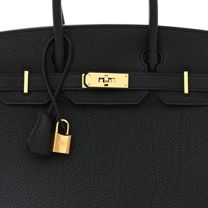 Hermes Togo Birkin 30 Black 8 of 13