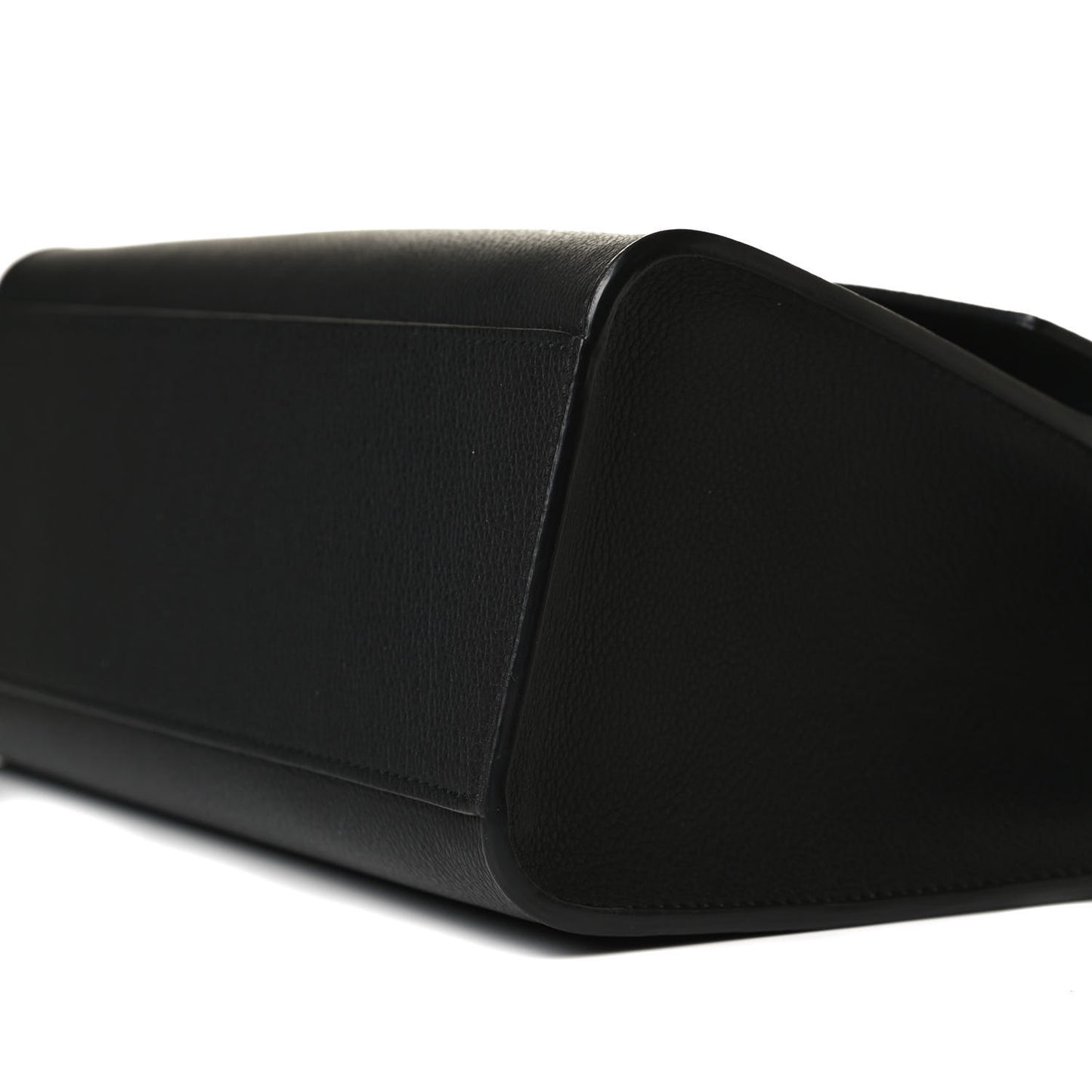 Soft Calfskin Lockme Tote PM Black
