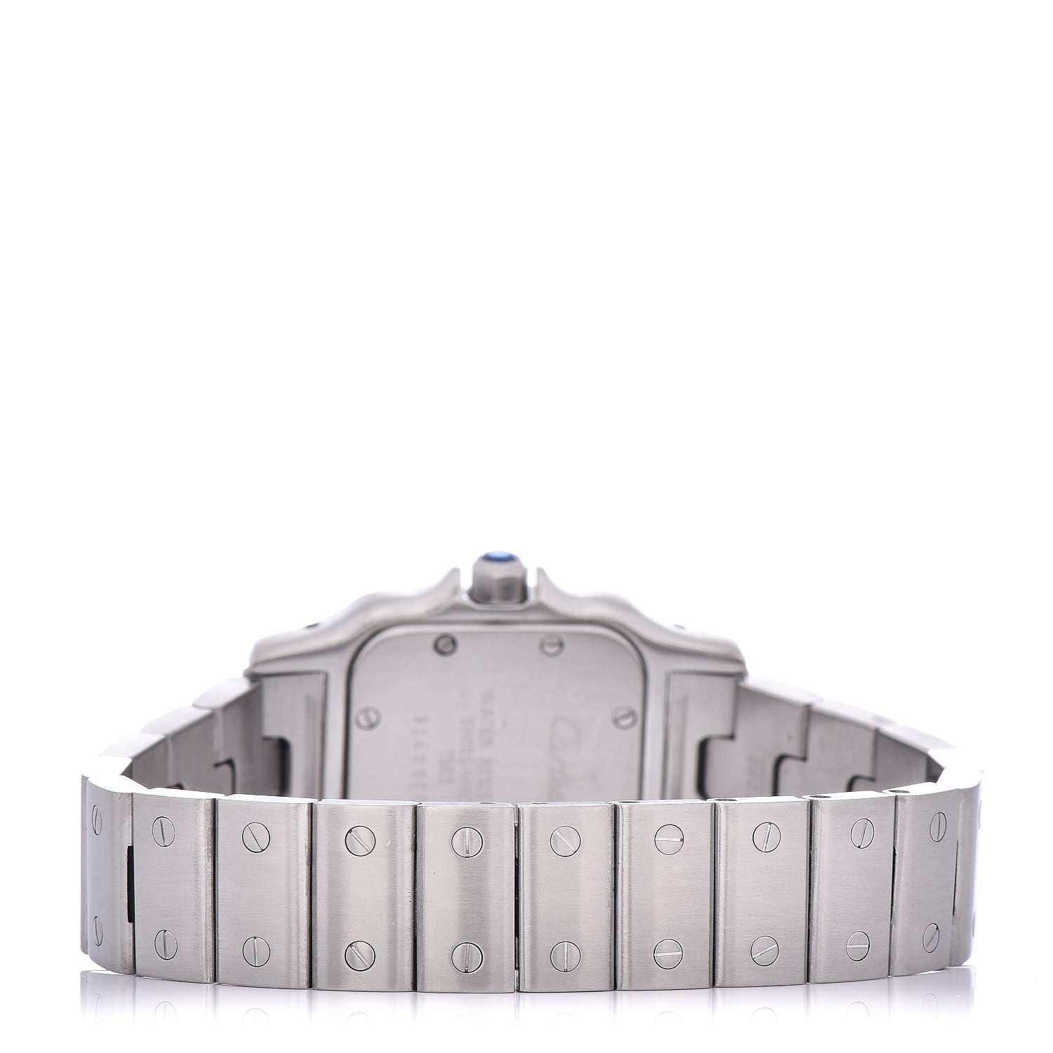 Cartier Stainless Steel 24mm Santos de Galbee Quartz Watch 4 of 6