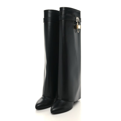 Givenchy Calfskin Shark Lock Pant Boots 41 Black 3 of 8