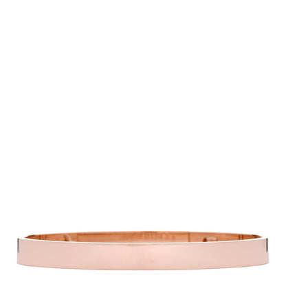 Hermes 18K Rose Gold Diamond PM Collier De Chien Bracelet SH 2 of 3