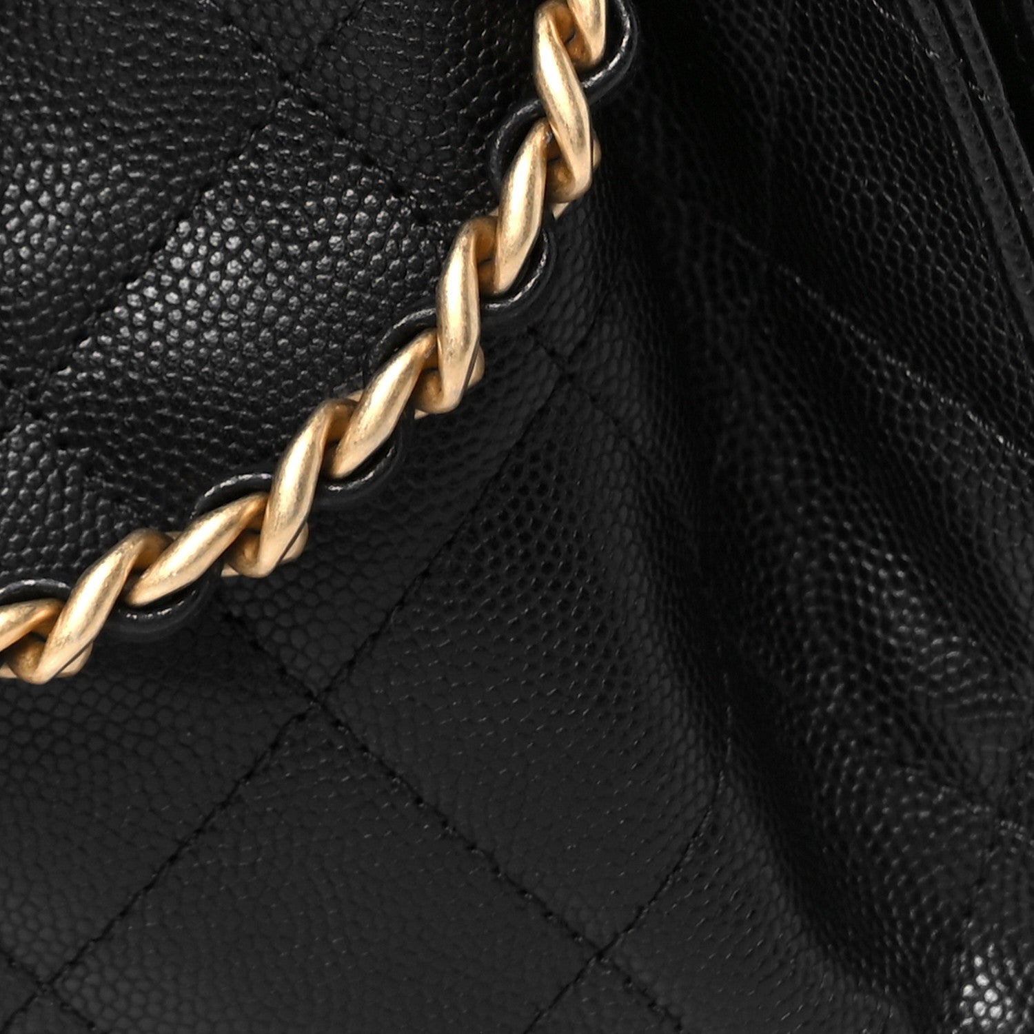 Chanel Caviar Quilted Mini Chanel 25 Handbag Black 13 of 28