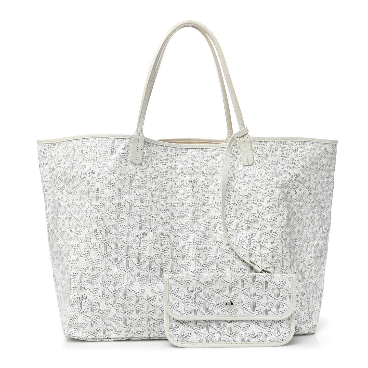 Goyard Goyardine Saint Louis GM White 3 of 16