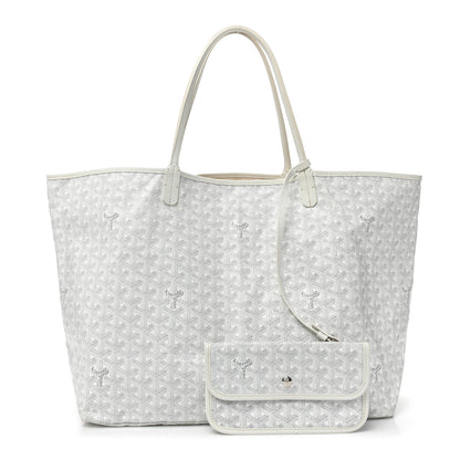 Goyard Goyardine Saint Louis GM White 3 of 16