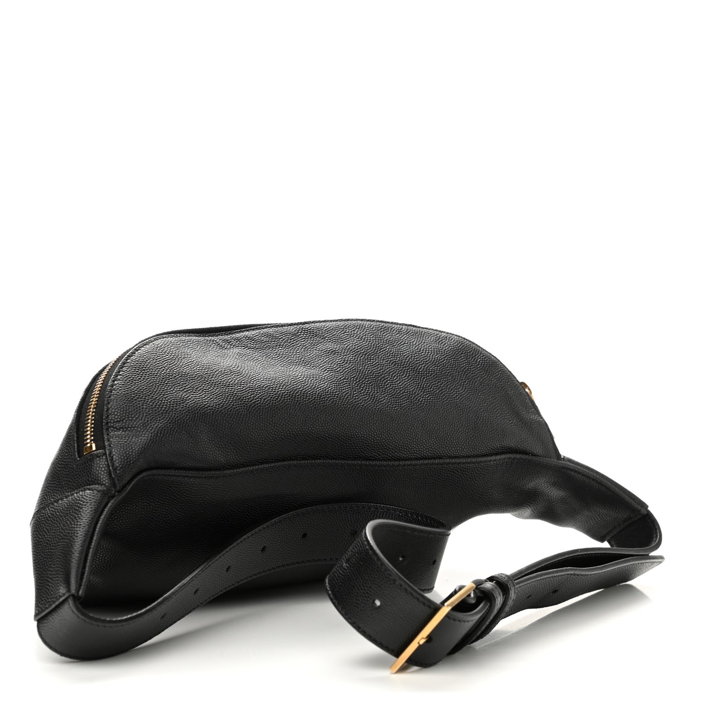 Grain De Poudre Monogram Belt Bag Black